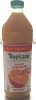 Mängden socker i Tropicana Pure premium orange sans pulpe maxi format 2 L
