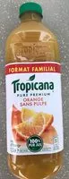 Mängden socker i Tropicana sans pulpe lot de 2 x 1,5 L