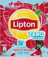 Mängden socker i Thé glacé saveur fruits rouge
