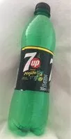 Mängden socker i 7UP saveur mojito citron vert & menthe 50 cl