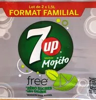 Mängden socker i 7up Mojito