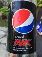 Mängden socker i Pepsi max - Un maximum de goût zéro sucre