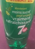 Mängden socker i 7UP saveur citron & citron vert format 2 L
