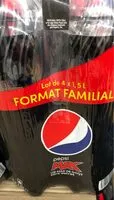Mängden socker i Pepsi Zéro sucres format familial lot de 4 x 1,5 L