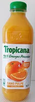 Socker och näringsämnen i Tropicana