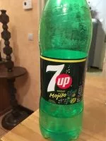 Mängden socker i 7UP saveur mojito citron vert & menthe 1 L