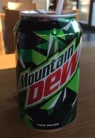 Mängden socker i Mountain Dew (sans sucres)