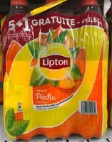 Mängden socker i Lipton Ice Tea saveur pêche 5 x 1,5 L + 1 offerte