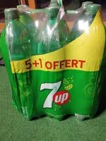 Mängden socker i 7UP saveur citron & citron vert 5 x 1,5 L + 1 offerte