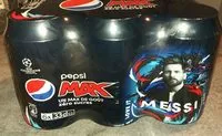 Mängden socker i Pepsi Zéro 6 x 33 cl