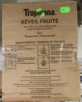 Mängden socker i Réveil fruité