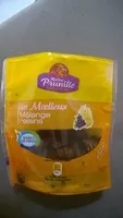 Mängden socker i BQ 250G MELANG RAISIN MOELLEUX