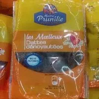 Mängden socker i Dattes Dénoyautées