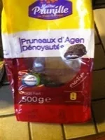 Mängden socker i Pruneaux d'Agen dénoyautés