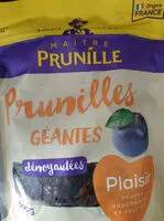 Mängden socker i Prunilles géantes dénoyautées