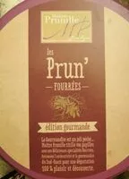Mängden socker i Les Prun' fourrées