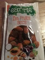 Mängden socker i Mélange 3 Fruits Secs