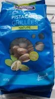 Mängden socker i Pistaches grillees sans sel nature