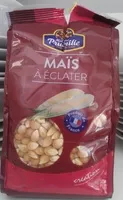 Mängden socker i Maïs à éclater