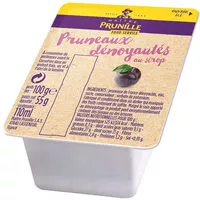Mängden socker i Pruneaux dénoyautés au jus de pruneaux