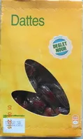 Mängden socker i Dattes, Deglet Nour,