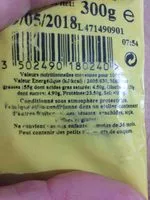 Mängden socker i Amandes décortiquées