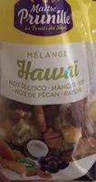 Mängden socker i Mélange Hawaï
