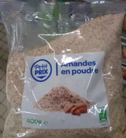 Mängden socker i Amandes en poudre