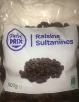 Mängden socker i Raisins secs
