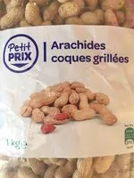 Mängden socker i Arachides coques grillées