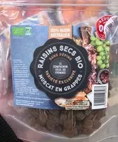 Mängden socker i Raisins secs bio Muscat en Grappes
