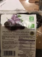 Mängden socker i Pruneaux d’agen moelleux dénoyautés biologiques