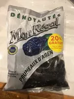 Mängden socker i Pruneaux d'agen