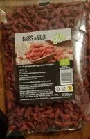 Mängden socker i Baies de goji