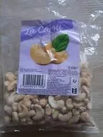 Mängden socker i Noix de cajou grillées