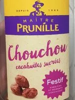 Mängden socker i Chouchou - cacahuetes sucrees