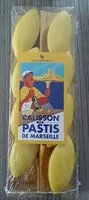 Mängden socker i Calissons au pastis