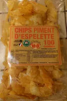 Mängden socker i Chips piment d'espelette