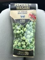Mängden socker i Pépites wasabi