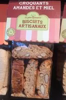 Mängden socker i Croquants Amandes et Miel