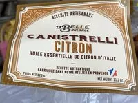 Mängden socker i Canistrelli au citron