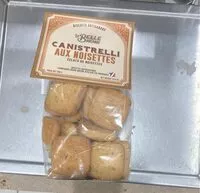 Mängden socker i Canistrzlli je aux noisettes