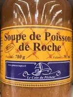 Mängden socker i Soupe de poissons de roche