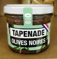 Mängden socker i Tapenade olive noire bio