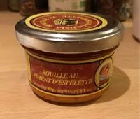 Mängden socker i Rouille au piment d'espelette