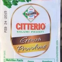 Mängden socker i Genoa and Provolone
