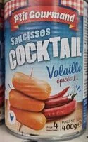 Mängden socker i Saucisse coktail