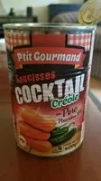 Mängden socker i Saucisses cocktail