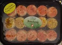 Mängden socker i Bouchons Fines Herbes et Curry Mexicain