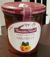 Mängden socker i Confiture mirabelle